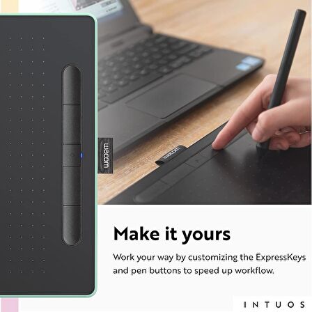 Wacom Intuos Orta Boy 10.4 inç Grafik Tablet Fıstık