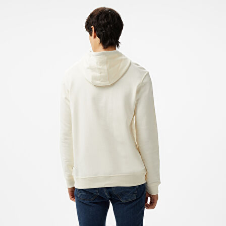 Nautica Erkek Krem Standart Fit Sweatshirt