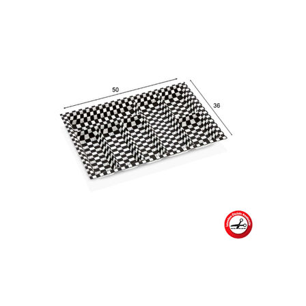 Eco Modül Kaşıklık 7 Gözlü Damalı 50x36