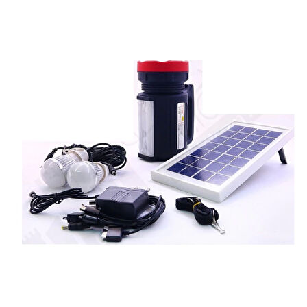 Solar Güneş Enerjili Fener Işıldak Led Ampül