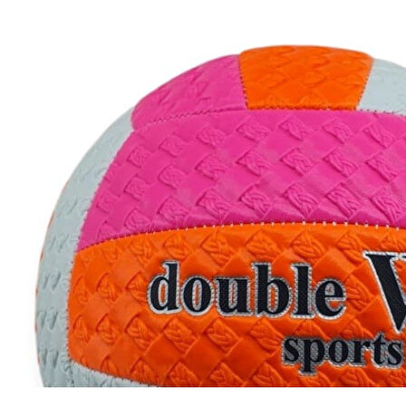 Voleybol Topu Desenli 280 gr -TURUNCU