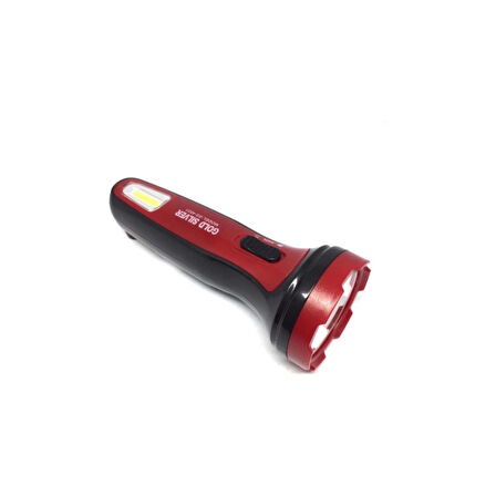 Gold Sılver Gs-4531 3 Watt+1 Watt Cob Led'li Şarjlı El Feneri
