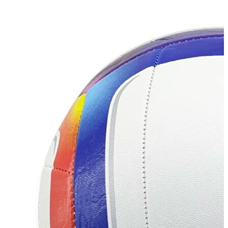 Voleybol Topu Desenli 280 gr -BEYAZ