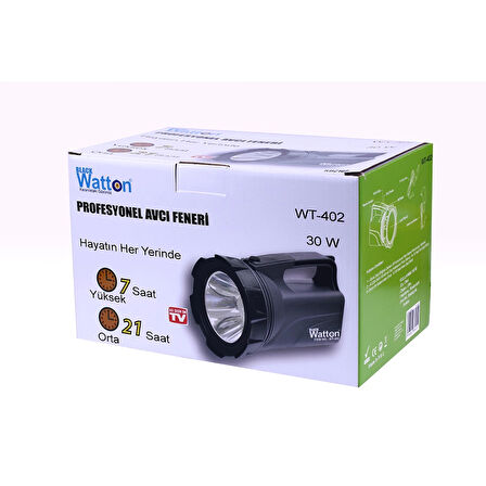 Profesyonel Avcı Feneri 30 W Gücünde