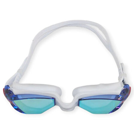Aynalı Yüzücü Gözlüğü Silikon LACİVERT
