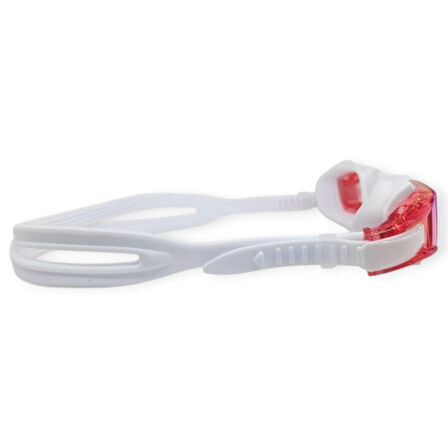 Aynalı Yüzücü Gözlüğü Silikon KIRMIZI