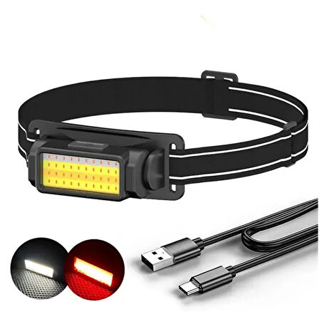 50 Cob Led Kafa Lambası