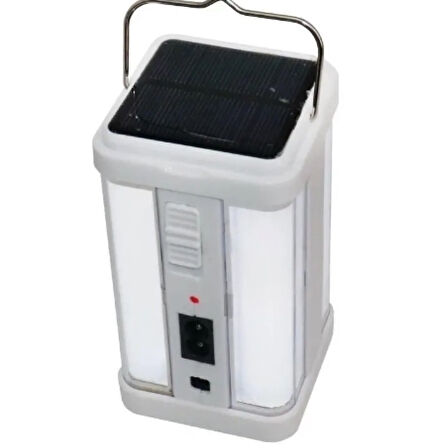 Güneş Enerjili Şarjlı Güçlü Işıldak