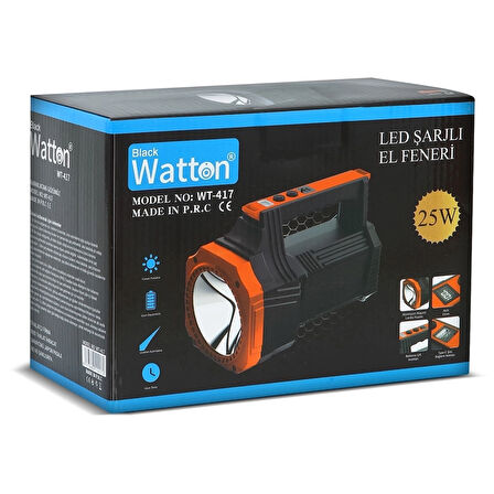 Led Şarjlı El Feneri 25w