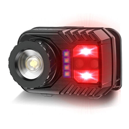 Sensör Xpg Cob Led Usb Şarj Edilebilir Lityum Pilli Zoomlu Kafa Lambası