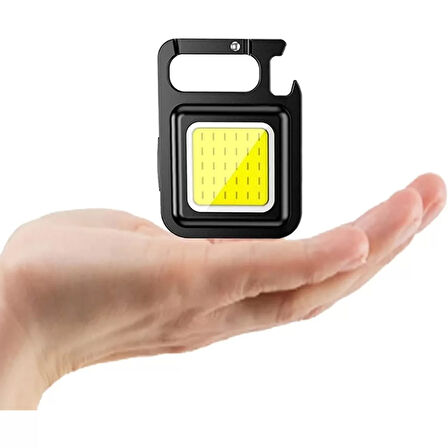 Mini Taşınabilir Led Çok Fonksiyonlu Fener