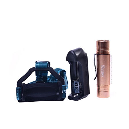 Kafa Lambası Güçlü El Feneri