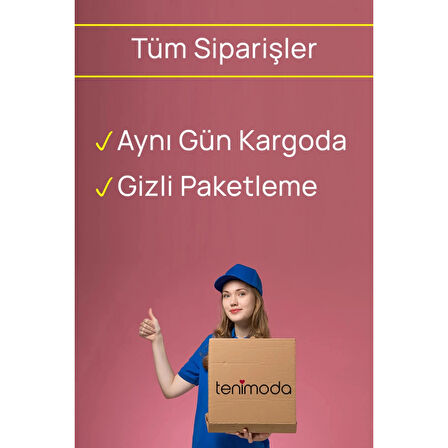 Pembe Fiyonklu Beyaz Jartiyer Çorabı