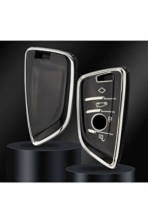 Bmw G11 Parlak Siyah Anahtar Kılıfı