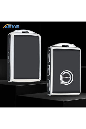 Volvo S90 Lüx Siyah Anahtar Kılıfı