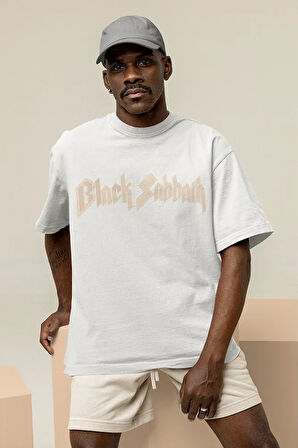 Black Sabbath The End World Tour Baskılı Unisex Oversize Rock Metal Tişört
