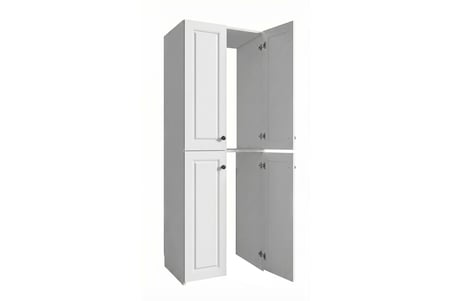 Kenzlife membran çamaşır-kurutma makinesi dolabı jelena gribyz çerçeve 180*70*60 mebran kapak MDF gövde banyo çift katlı arkalıksız