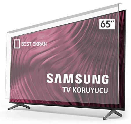 Samsung 65CU7000 Tv Ekran Koruyucu - Samsung 65" inç 163 cm 165 Ekran Koruyucu 65" CU7000