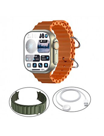 Tonex AMD Ultra Smart Watch Amoled Ekran Akıllı Saat 49mm