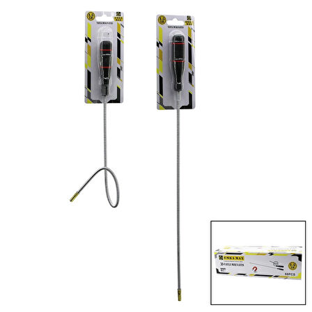 YAYLI MIKNATISUZATMA ÇUBUKPLS.SAPLIULAŞILAMAYAN ALANLAR METAL TOPLAMA44CM+10CM SAP=54CM (5365)