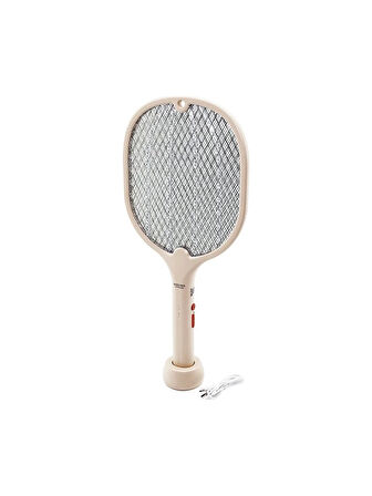 Masaüstü Standlı Şarjlı Sinek Öldürücü-Sinek Kovucu Raket (5365)