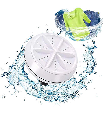 Mini Portatif Çamaşır Makinesi Taşınabilir (5365)