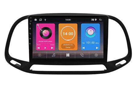 Fiat Doblo Android Multimedya Sistemi (2015-2023)for-x 6/128
