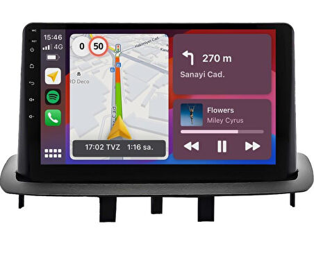 Renault Fluence Android Multimedya Sistemi (2010-2015) for-x 6/128