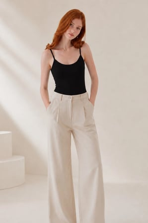Loule Kadın Modal ve Pamuklu İnce Askılı Esnek Basic Body Atlet