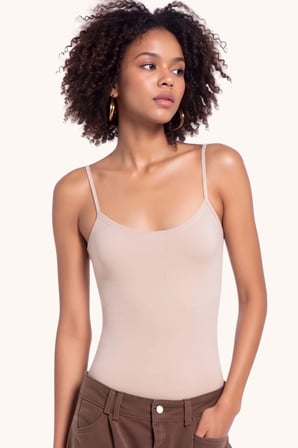Loule Kadın Modal ve Pamuklu İnce Askılı Esnek Basic Body Atlet