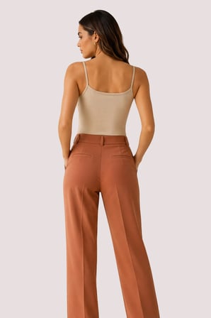 Loule Kadın Modal ve Pamuklu İnce Askılı Esnek Basic Body Atlet