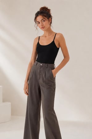 Loule Kadın 2 Adet Modal ve Pamuklu İnce Askılı Esnek Basic Body Atlet - 2'li Avantaj Paketi