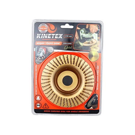 115MM  AHŞAP DİSK EĞE TÖRPÜ GOLD (5365)