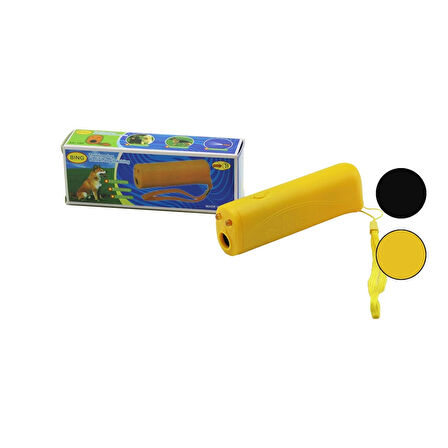 PİLLİ 2İN1 KÖPEK KOVUCU - FENER İP TAŞIMA KULPLU SESLİ=20KHz=İNSAN DUYAMAZ (5365)