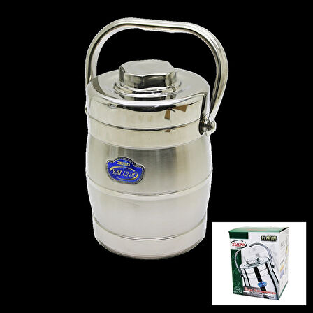 METAL KOVA 3LÜ SEFER TASI SAKLAMA KABI 1.6LT (5365)