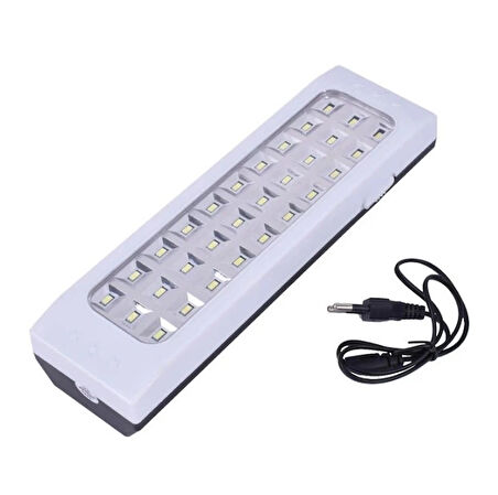 30 SMD LED ŞARJLI IŞILDAK FENER - EMERGENCY LIGHT (5365)