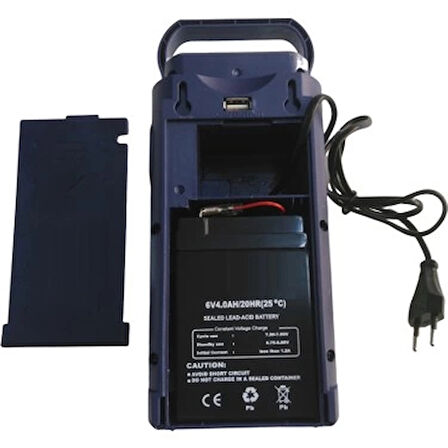 Telefon Şarj Edebilen Işıldak 18 Led Usb 80 Saat Kesintisiz Işık (5365)