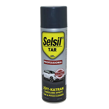 SELSİL TAR ZİFT - KATRAN TEMİZLEME SPREY 500ML KİR - YAĞ (5365)