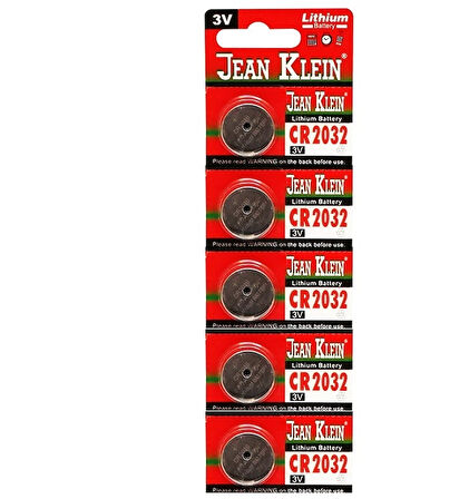 Baskül -Terazi Pili 5 li Paket  CR2032 - 3V (5365)