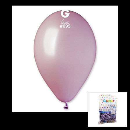 GM-110-95 METALİK - LİLA BALON 11&amp;apos;&amp;apos; - 28CM - 100 PARÇA (5365)