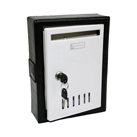 PLASTİK SİYAH POSTA KUTUSU (5365)