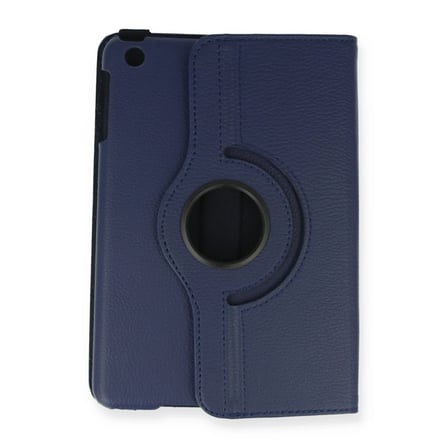 Apple iPad Mini 1 Kılıf 360 Tablet Deri Kılıf - Lacivert