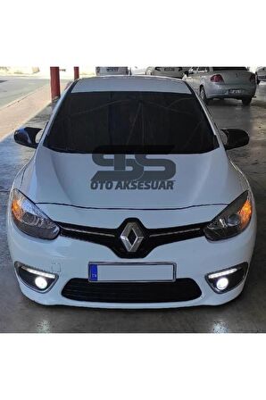 Renault Fluence Uyumlu  Batman Yarasa Ayna Kapağı Piano Black Abs Plastik