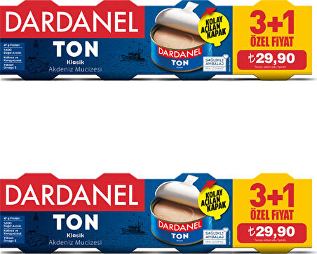 Dardanel Ton Balığı 4 x 75 G 2'li Paket