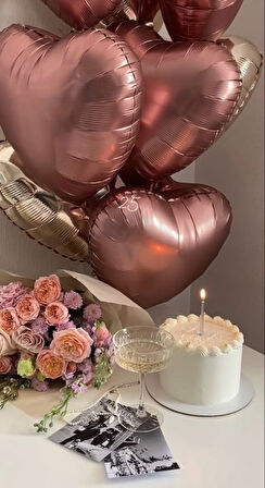 KALP FOLYO BALON KARAMEL 18 INC