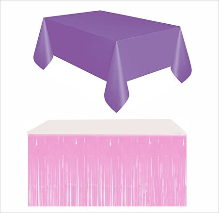 Mor Masa Örtüsü, Pembe Masa Eteği