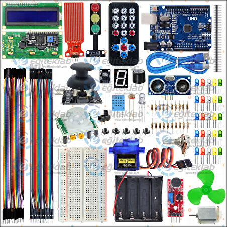 Arduino Süper Başlangıç Eğitim Seti