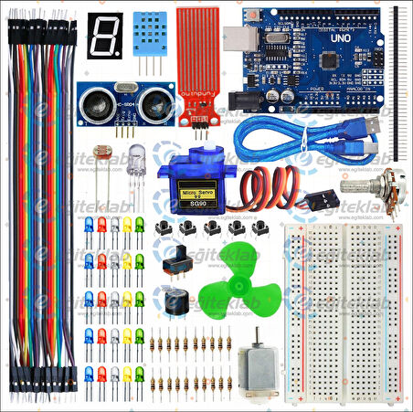 Arduino Uno Başlangıç Eğitim Seti