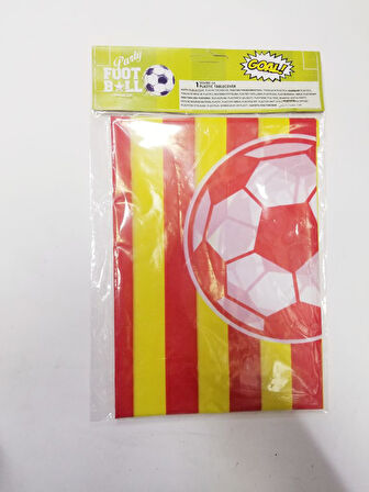 Sarı Kırmızı Taraftar Masa Örtüsü