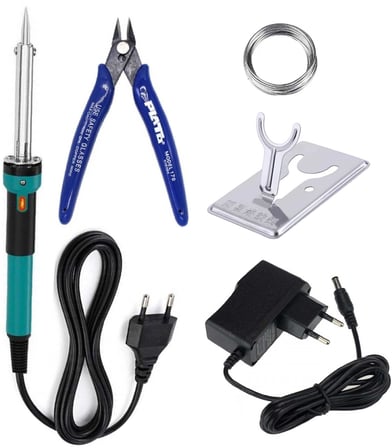 BREADBOARD TEMEL ELEKTRİK - ELEKTRONİK SETİ + LEHİMLEME SETİ
